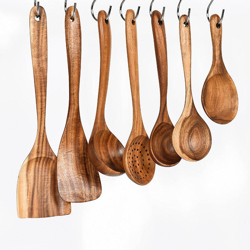 Wooden Kitchen Utensils Teak Wood Kitchen Utensils