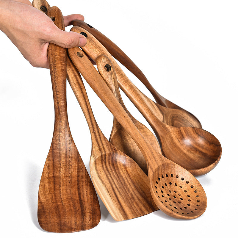 Wooden Kitchen Utensils Teak Wood Kitchen Utensils