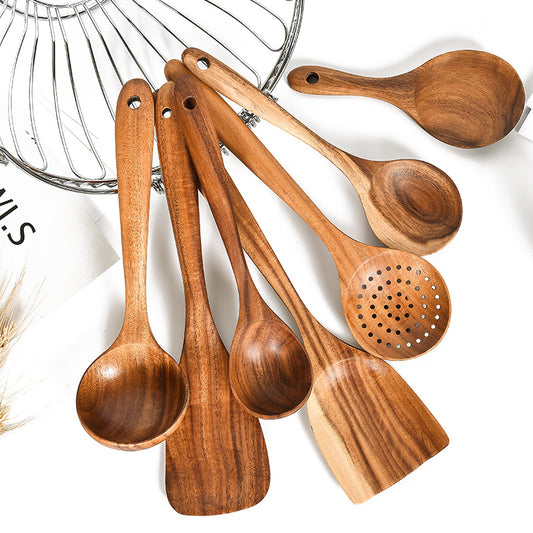 Wooden Kitchen Utensils Teak Wood Kitchen Utensils