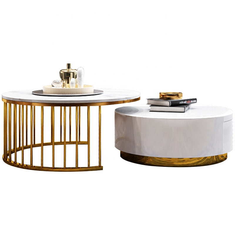 Luxury Coffee Table Marble Nesting Tables