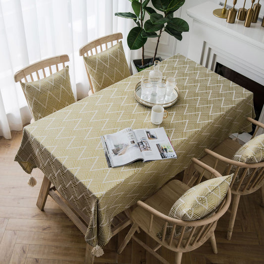 Jacquard Tablecloth
