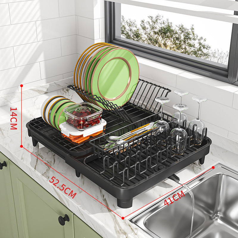Black Dish Rack Premium Dish Rack