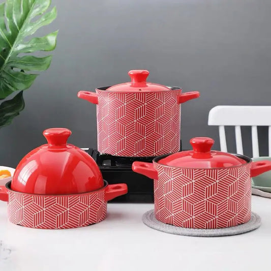 Ceramic Casseroles Red Casseroles Premium Casseroles