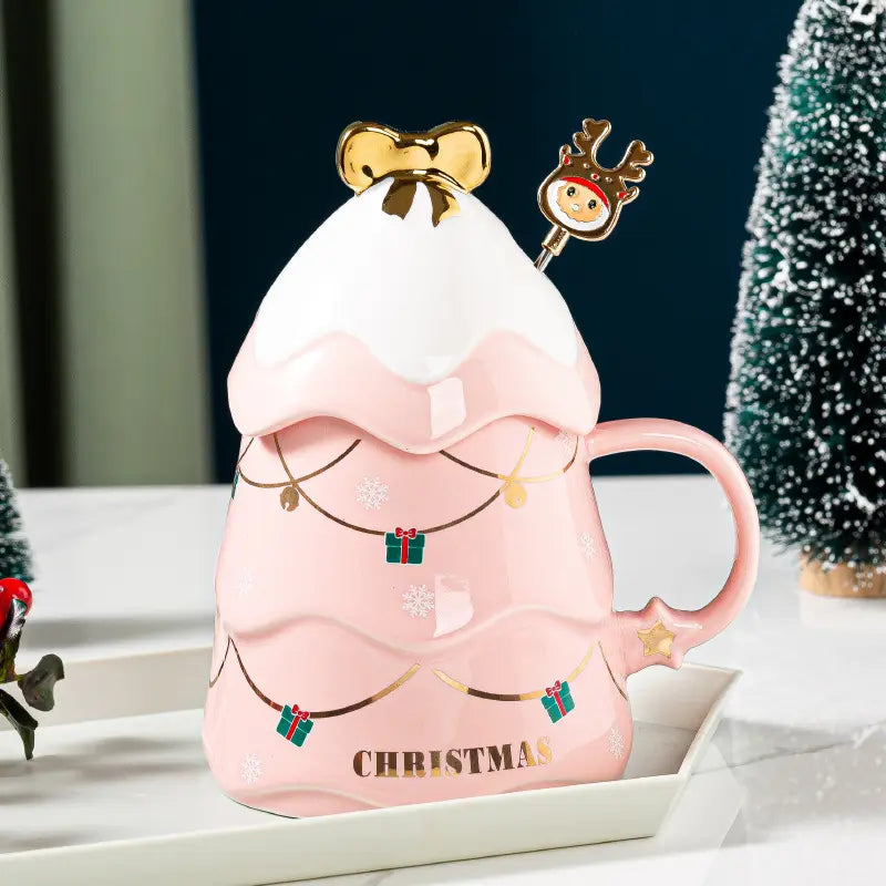 Christmas Mugs Set