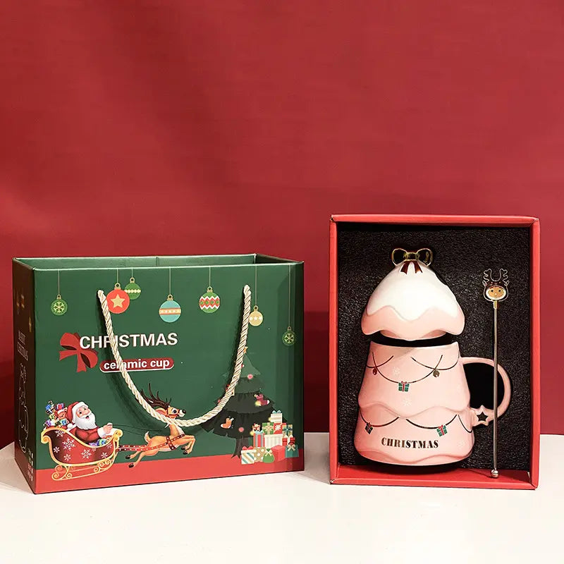Christmas Mugs Set