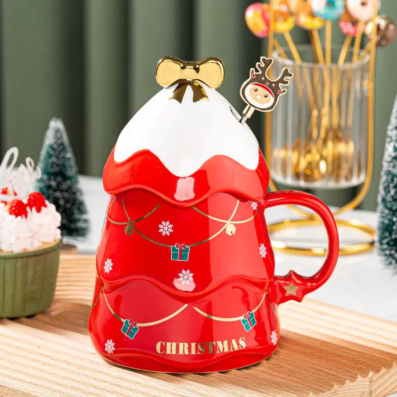 Christmas Mugs Set