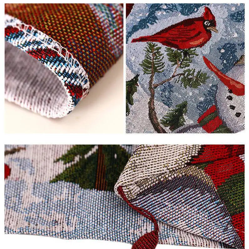 مفارش طاولة عيد الميلاد