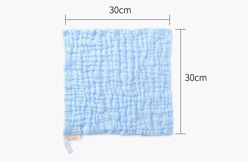 Ellen Square Face Towel - Set of 4 pieces Blue