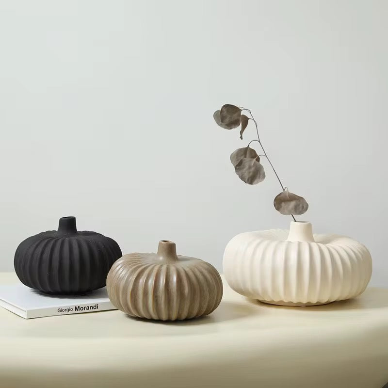 Wabi-Sabi Ceramic Vase Decorative Vases Ceramic Vases