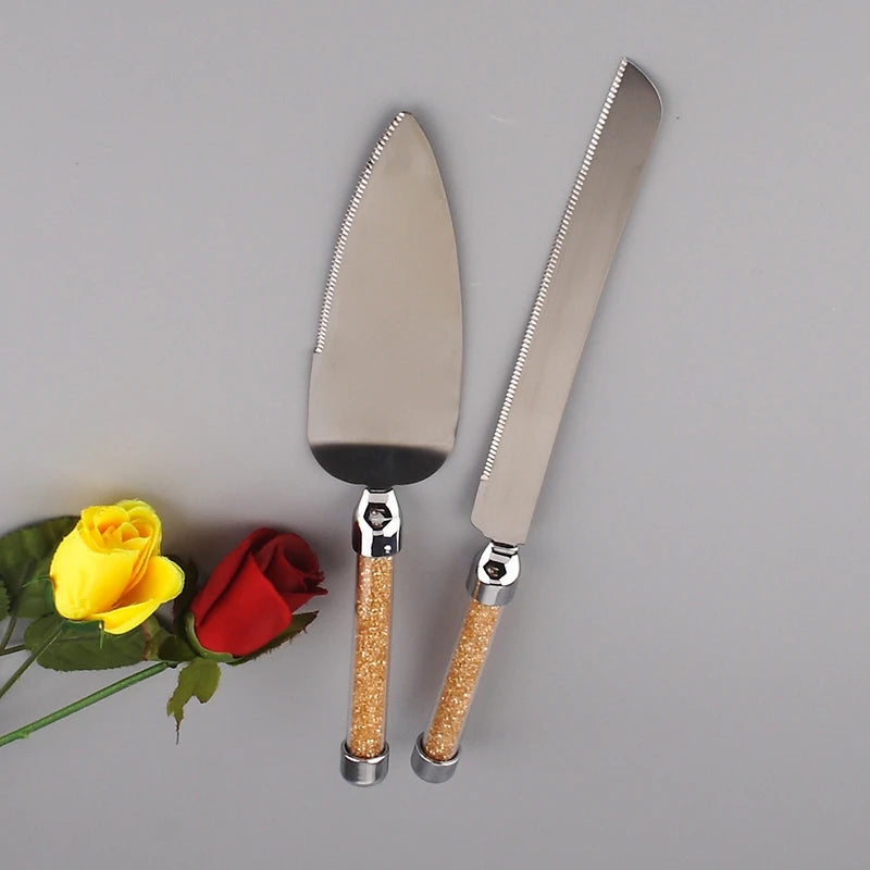 Stainless Steel Knife & Cake Shovel