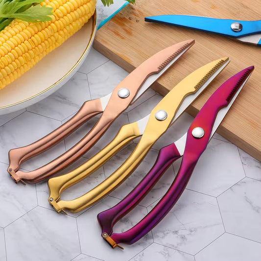 Esme Multipurpose Kitchen Shears Chicken Bone Meat Vegetables Cutter Kitchen Scissors