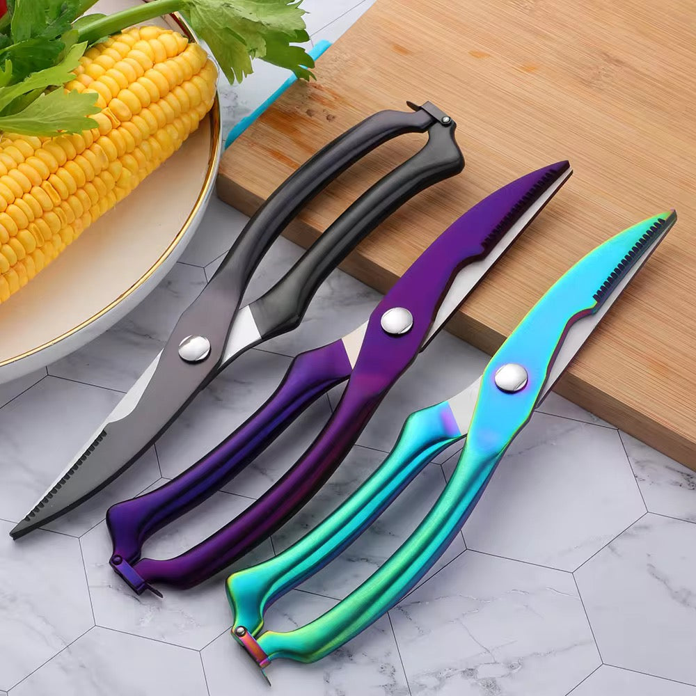 Esme Multipurpose Kitchen Shears Chicken Bone Meat Vegetables Cutter Kitchen Scissors