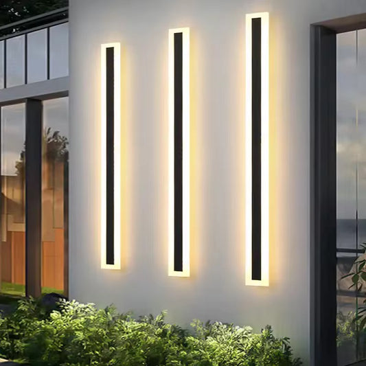 Linear Wall Light Modern Strip Light Outdoor Wall Light