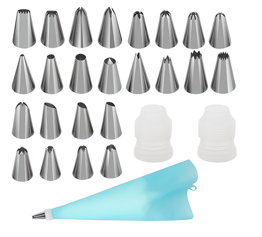 Gaston Decorating Tips - Set of 28 pieces