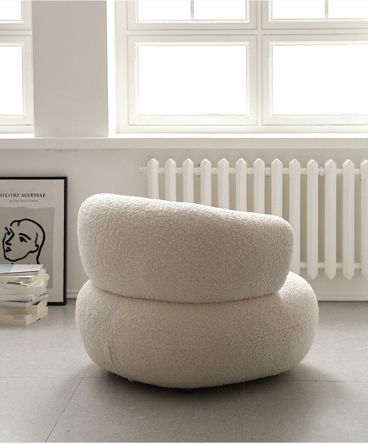 Boucle Armchair Premium Lounge Chair Modern Sofa