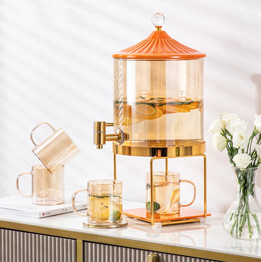 Luxury Beverage Dispenser Elegant Juice Dispenser