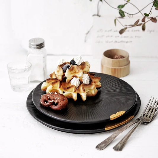 Modern Plates Luxury Dinner Plates Black Dinner Plates