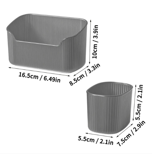 Cosmetic Storage Box Large Capacity Makeup Organizer Bedroom Bathroom Multifunctional Mirror Cabinet Storage Organizer
