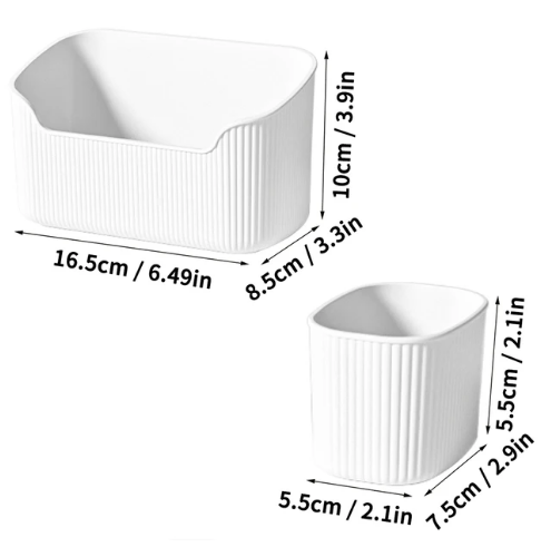 Cosmetic Storage Box Large Capacity Makeup Organizer Bedroom Bathroom Multifunctional Mirror Cabinet Storage Organizer