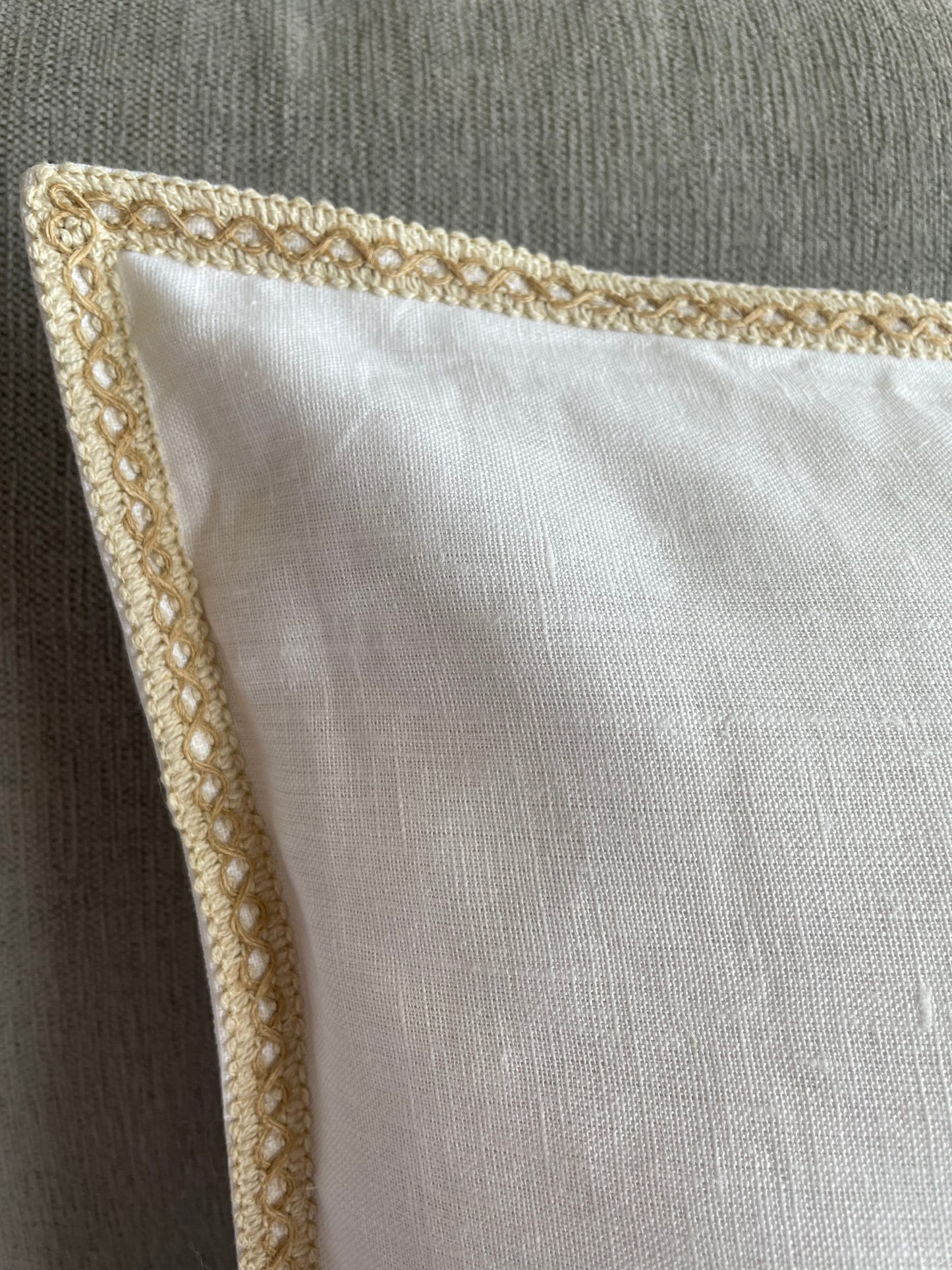 Aster Linen Cushion Cover