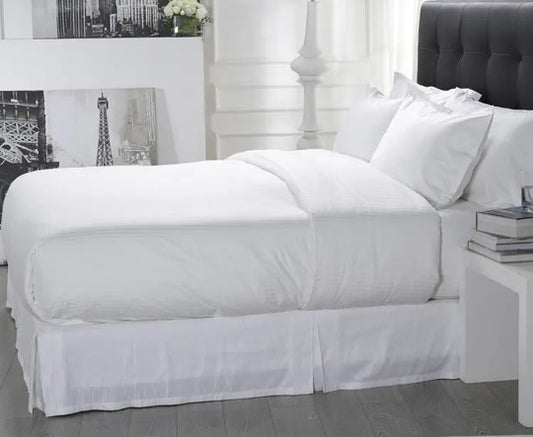 E.V.A. Luxury Bedding Set - Plain White