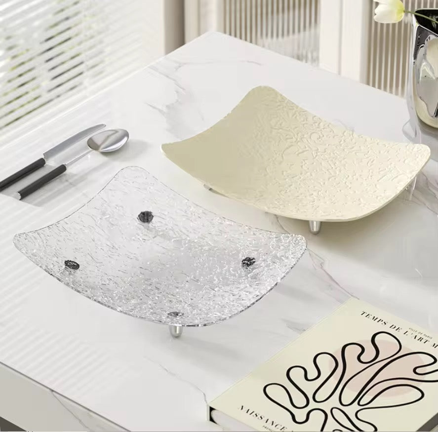 Elegant Decorative Tray Fruit Tray Trinkets