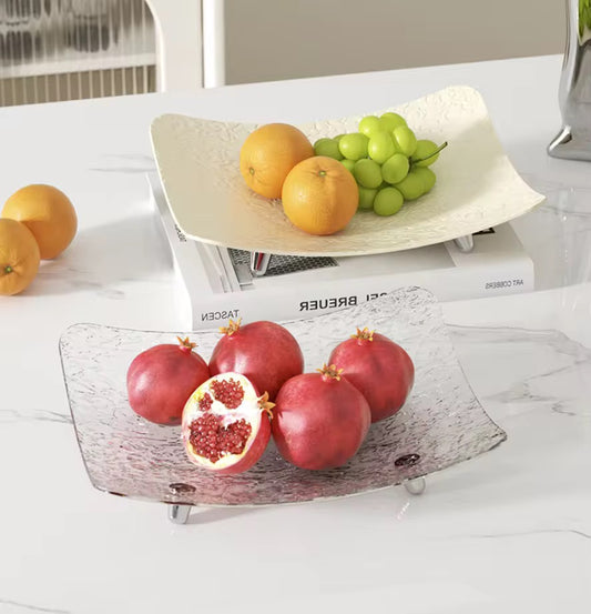 Elegant Decorative Tray Fruit Tray Trinkets