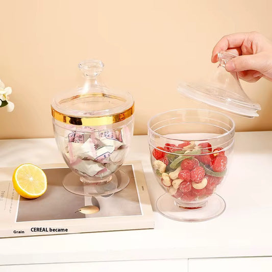 Acrylic Canisters Elegant Candy Jars Storage Jars