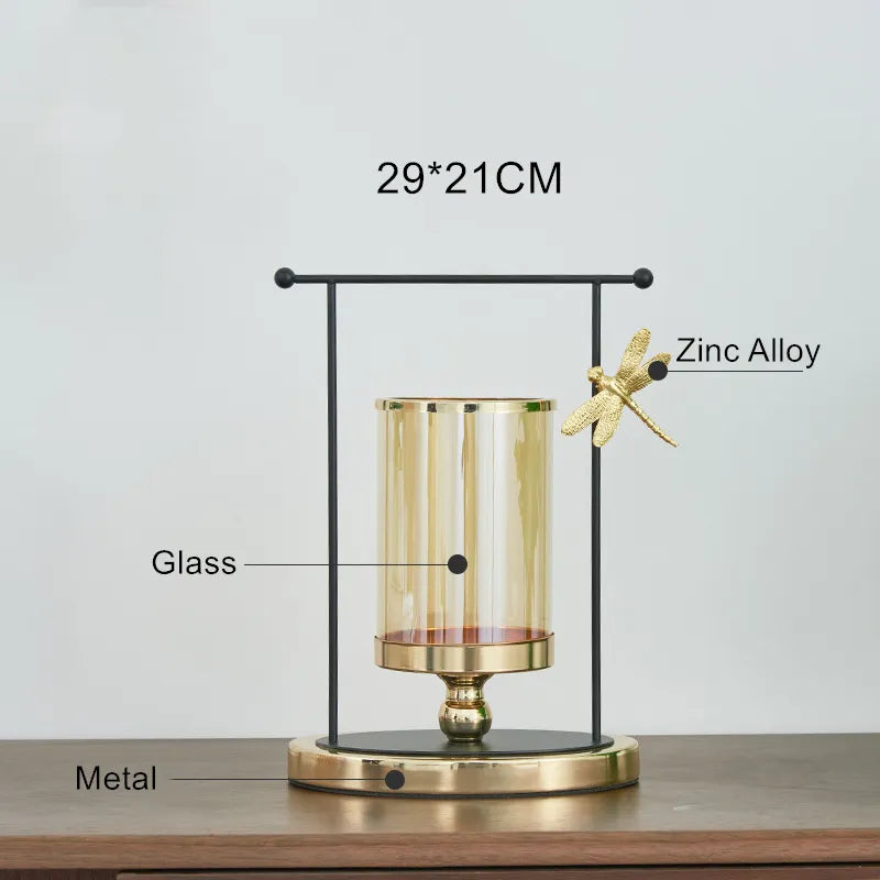 Modern Luxury Home Glass Flower Vase