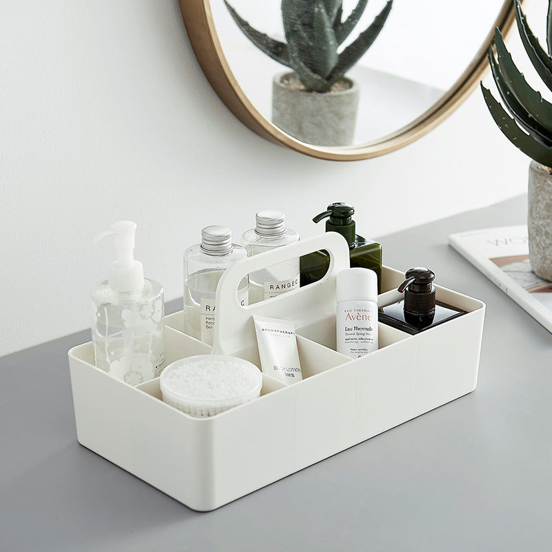Storage Boxes Organizer with Partition Caddy Vanity Box