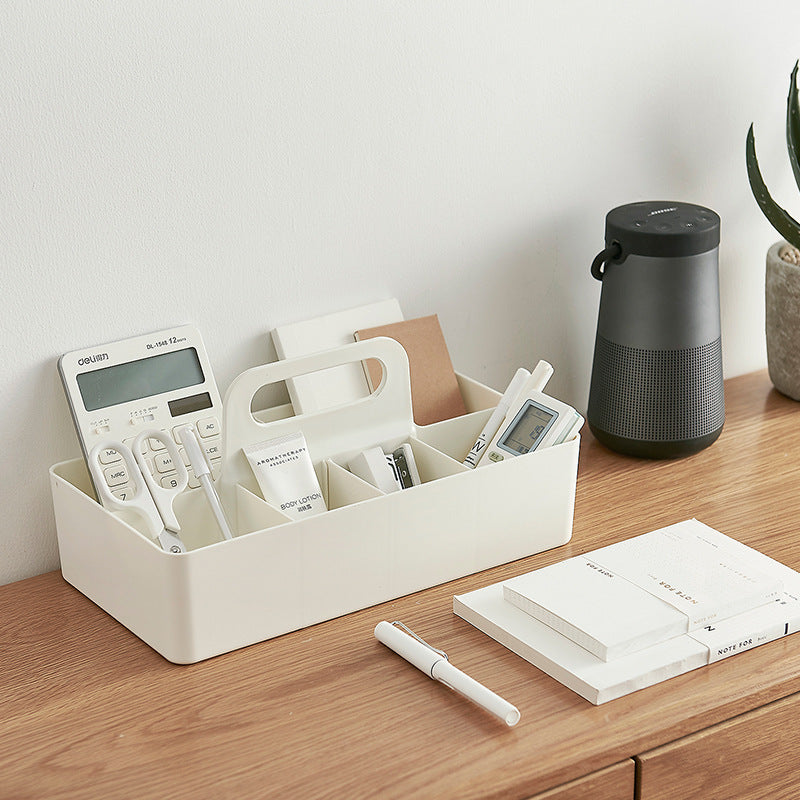 Storage Boxes Organizer with Partition Caddy Vanity Box