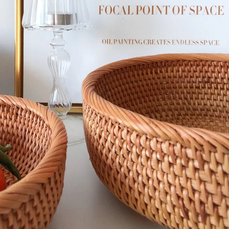 Rattan Storage Baskets