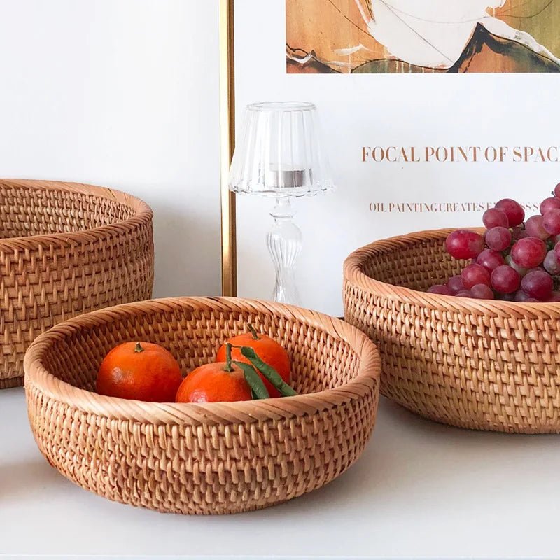 Rattan Storage Baskets