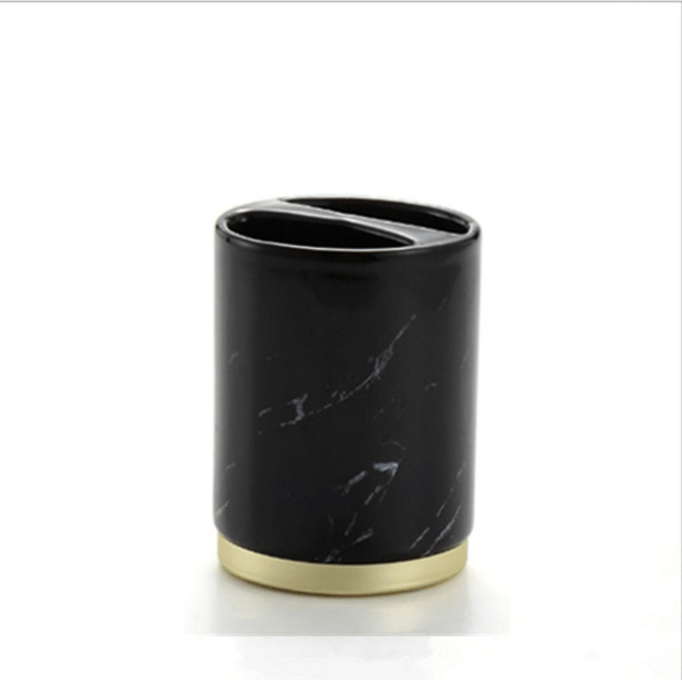 Stoneware Bathroom Accessories Black Modern Bathroom Accessories