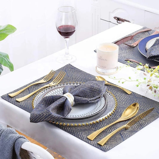 Alyssa Gold Flatware Cutlery Set Modern Cutlery Set