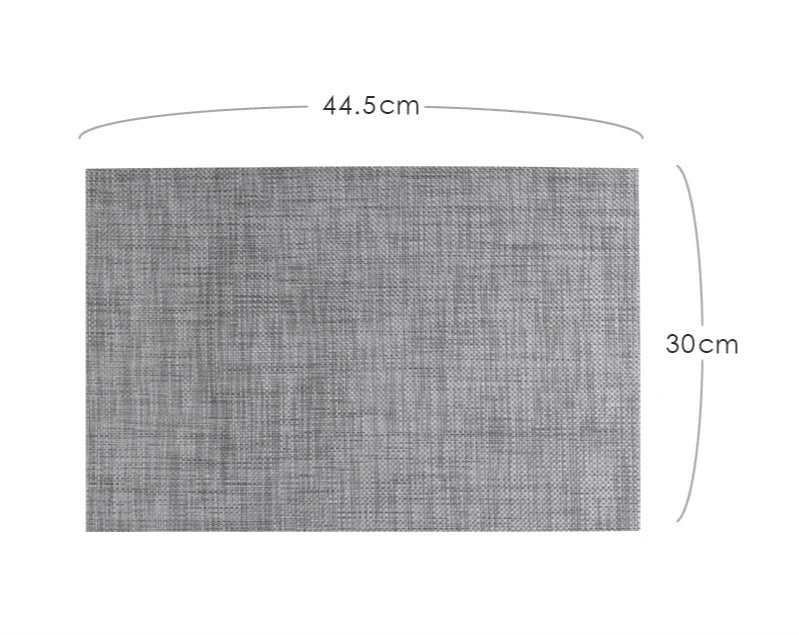 Serenity Waterproof Table Mats - Set of 4 pieces