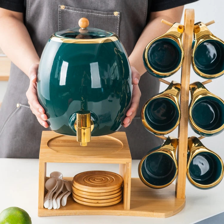 Elegant Beverage Dispenser Luxury Beverage Dispenser Set