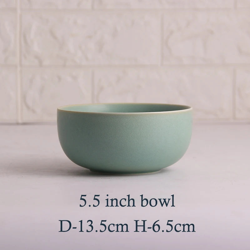 Green Matte Dinner Set