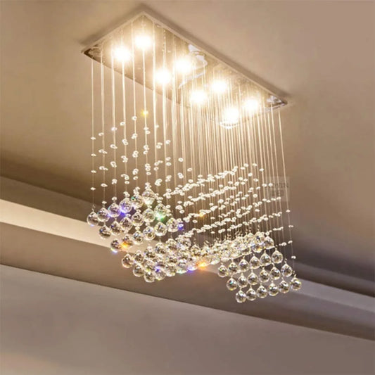 Kitchen Chandelier Premium Chandelier Raindrop Chandelier Hanging Crystals Chandelier Premium Lighting