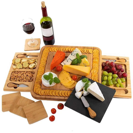 Charcuterie Board with Drawer Premium Cheese Board