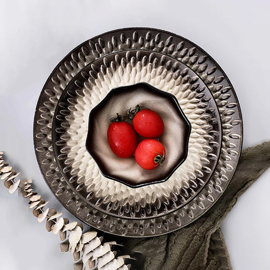 Modern Dinnerware Black Dinnerware