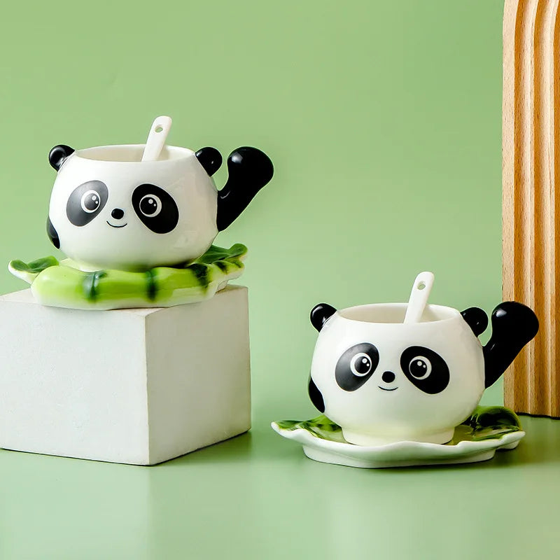 Panda Cup and Saucer for Kids
