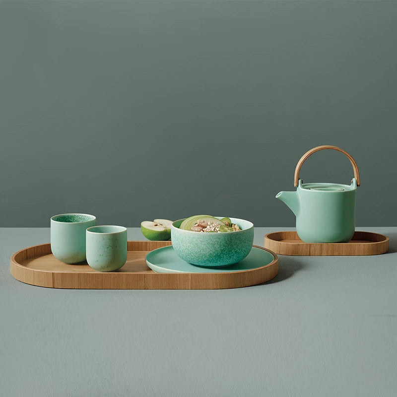 Green Matte Dinner Set