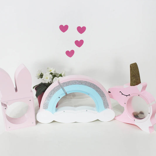 Savings Box for Kids Piggy Bank for Kids Tabletop Decor for Kids
