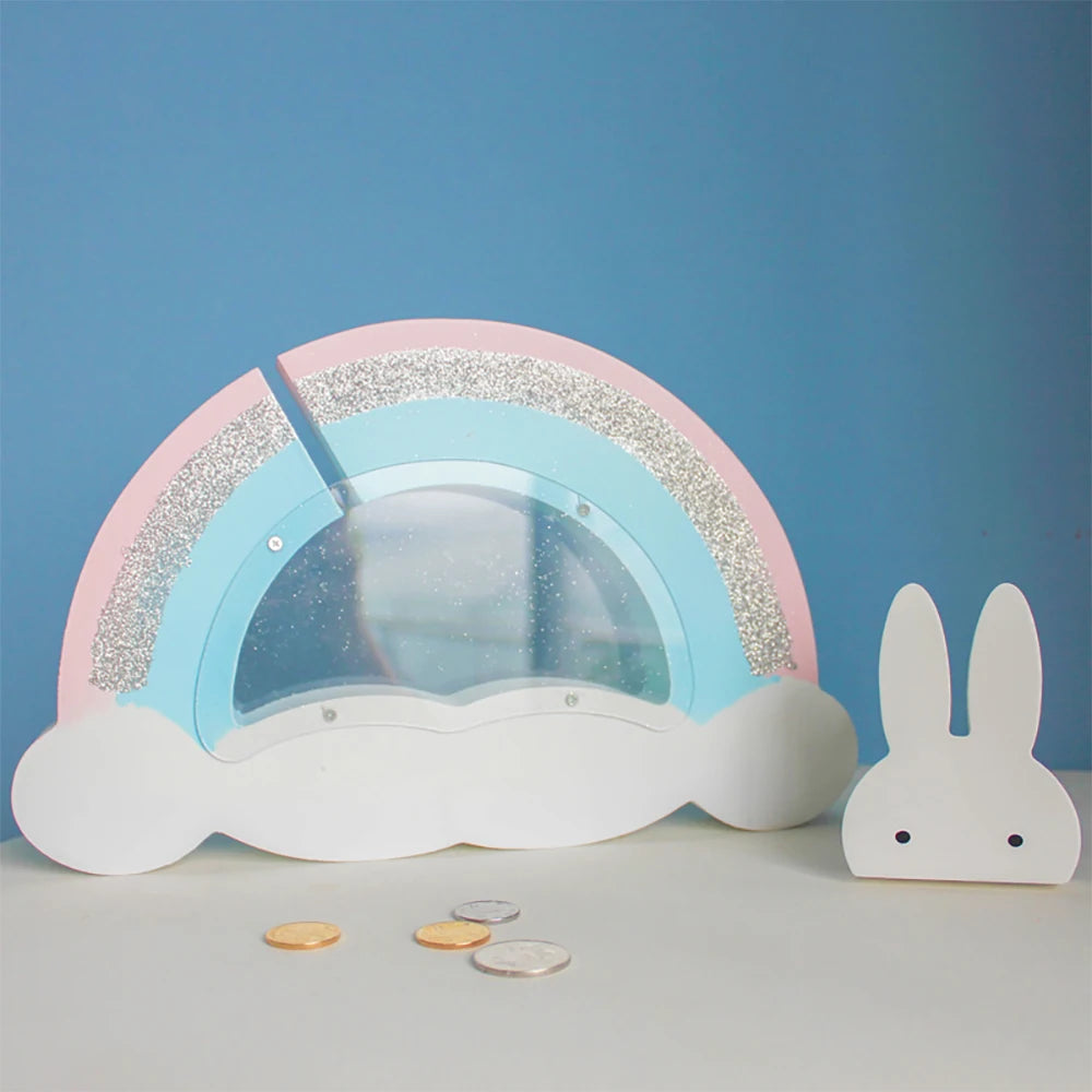 Savings Box for Kids Piggy Bank for Kids Tabletop Decor for Kids