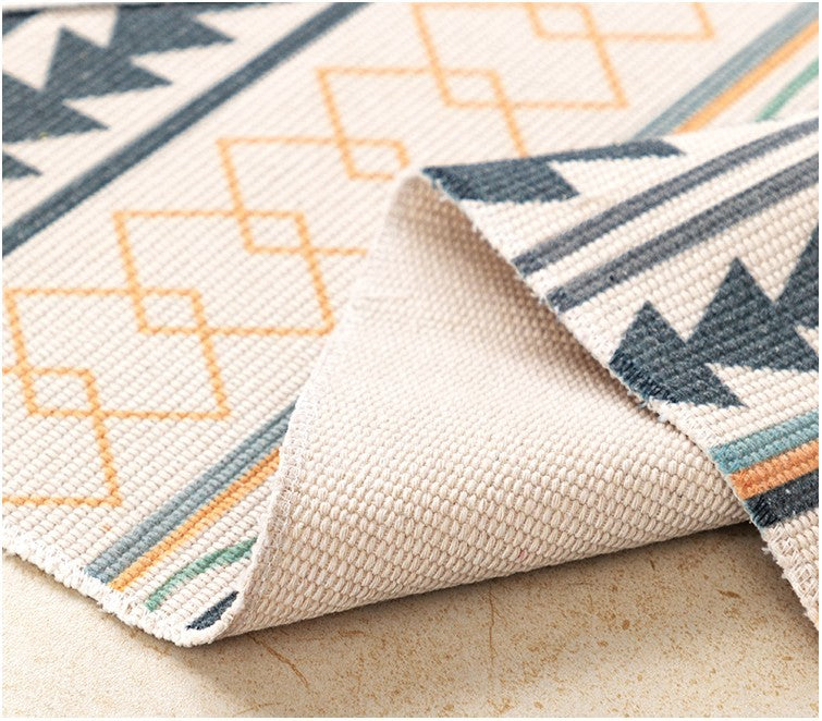 Boho Area Rug Hand Woven Rug Bohemian Rug