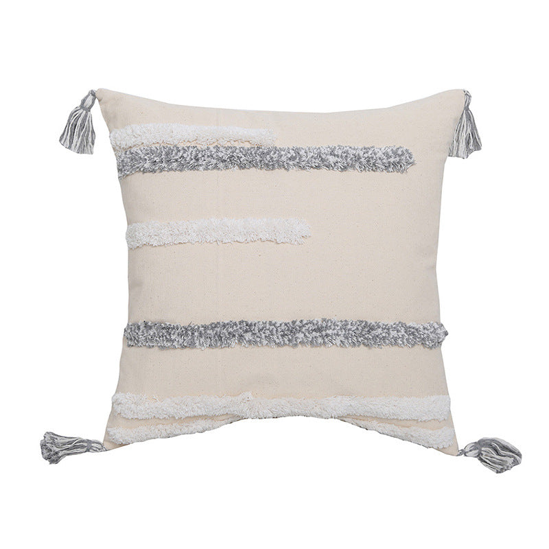 Tufted Pillow Covers Boho Cushion Covers