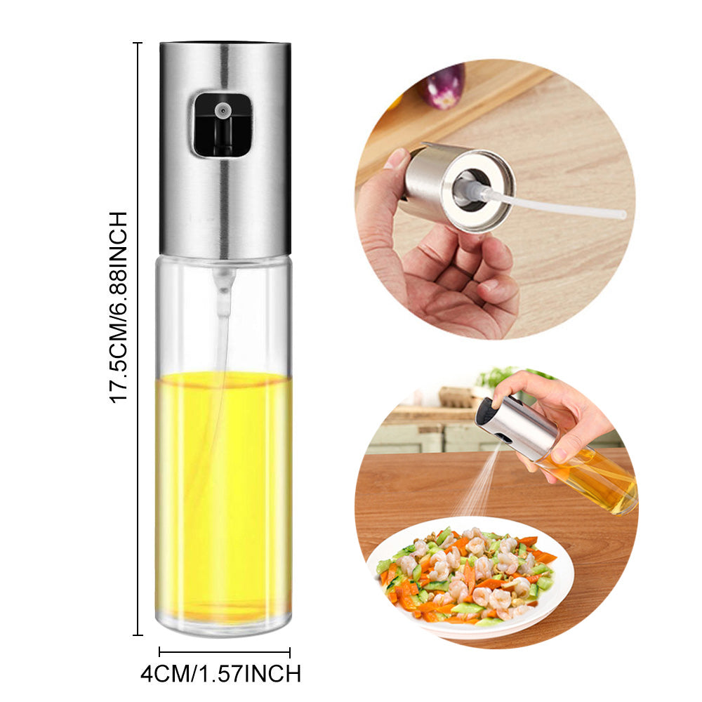 Oil & Vinegar Spray Bottle Modern Condiment Bottle