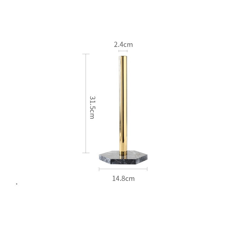 Marble Stand Paper Towel Holder Premium Paper Towel Holder Tissue Holder