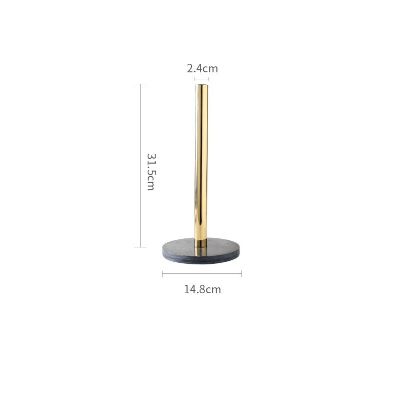 Marble Stand Paper Towel Holder Premium Paper Towel Holder Tissue Holder